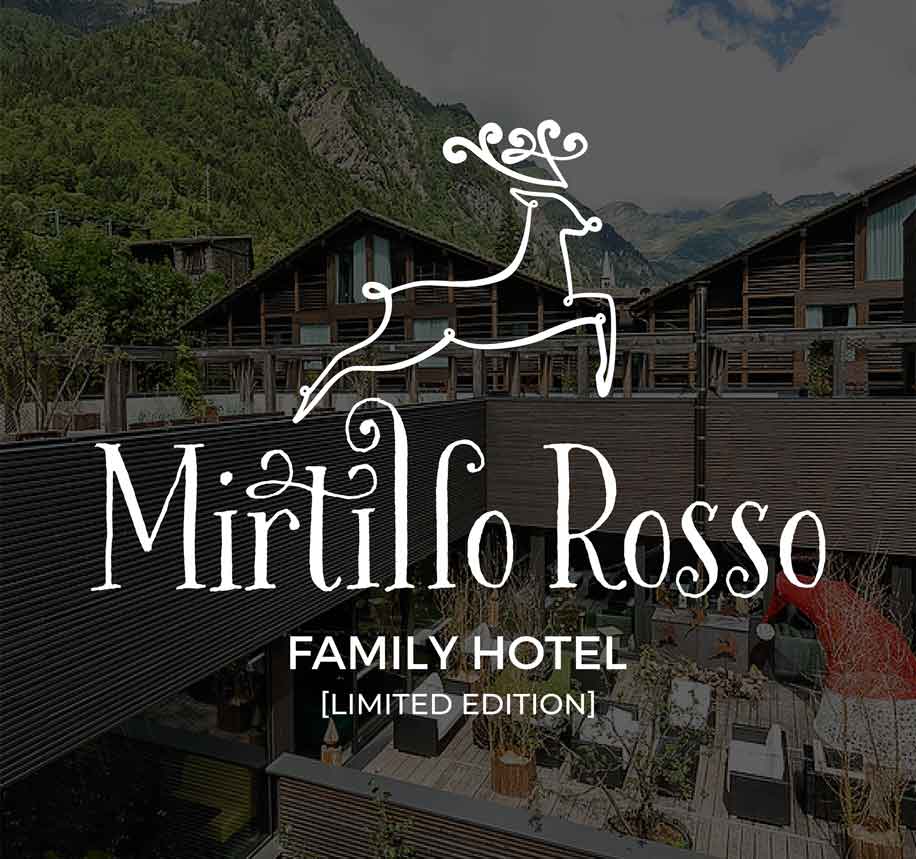 Logo Mirtillo Rosso Family Hotel